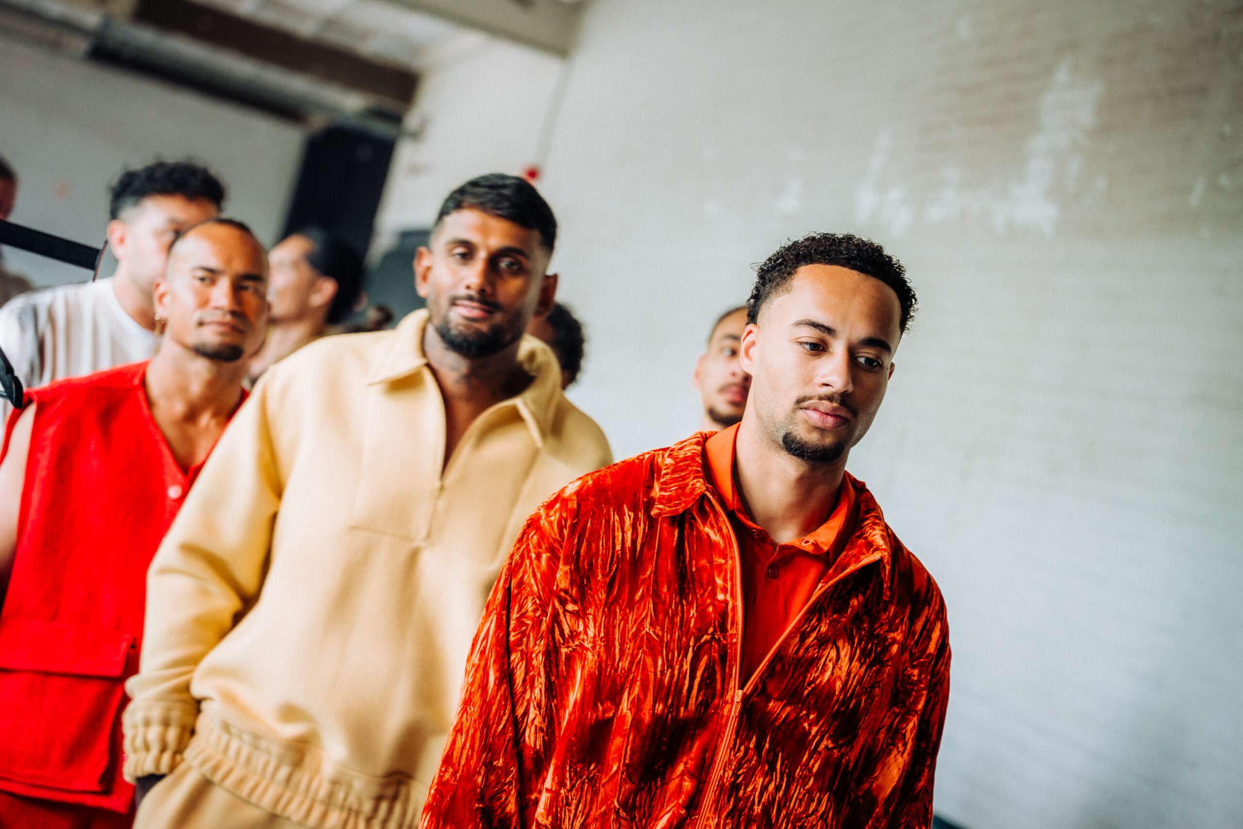 Levi Thomas Rick backstage at REBIRTH by JJAYCE at Weerstand Roermond